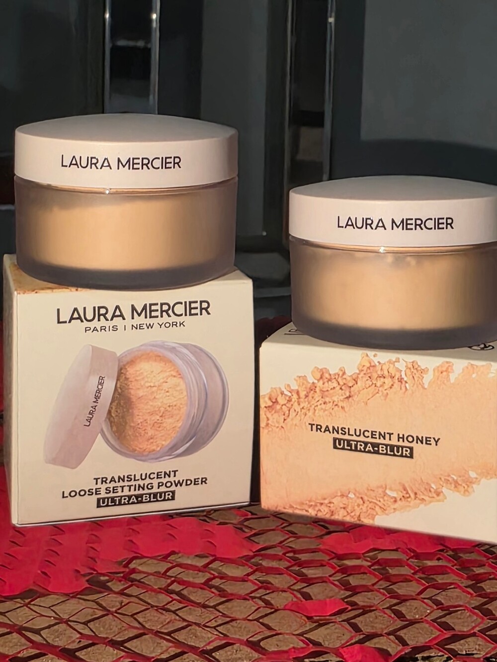 Laura Mercier Ultra-Blur Translucent Loose Setting Powder Duo - Full Size 0.7oz